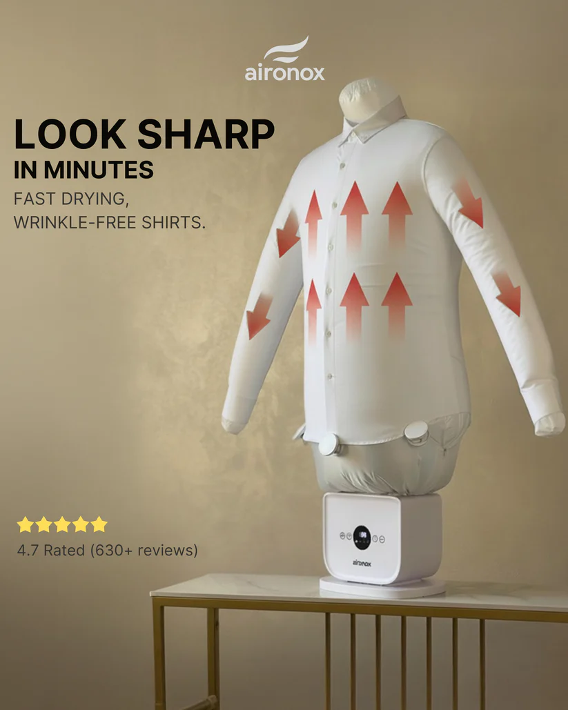 AIRONOX_HOME_IMAGE_2 Automatic Ironing Machine - Image 1