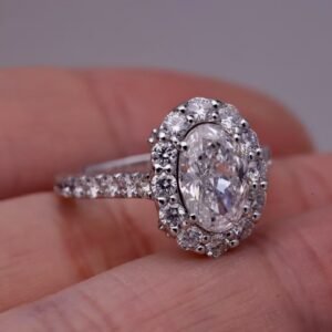 Lab-Grown Diamond Eternity Band Ring