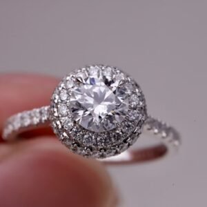 Pure Grace Lab Diamond Row Ring