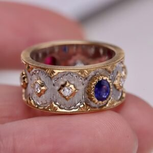 Infinity Glow Lab-Created Diamond Band