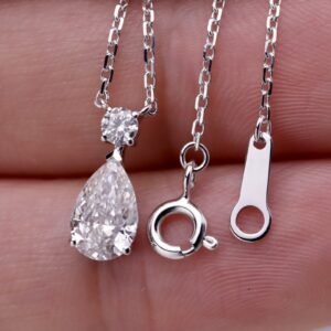 Starlit Teardrop Necklace