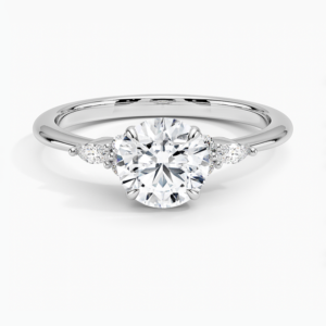 Nadia Diamond Ring in Platinum